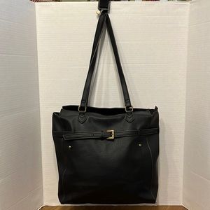 Black handbag